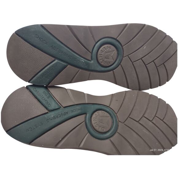 Mephisto Brown Leather Oxford Shoe Size 13 Solid Goodyear Welt Air Relax Loafer - Picture 10 of 15